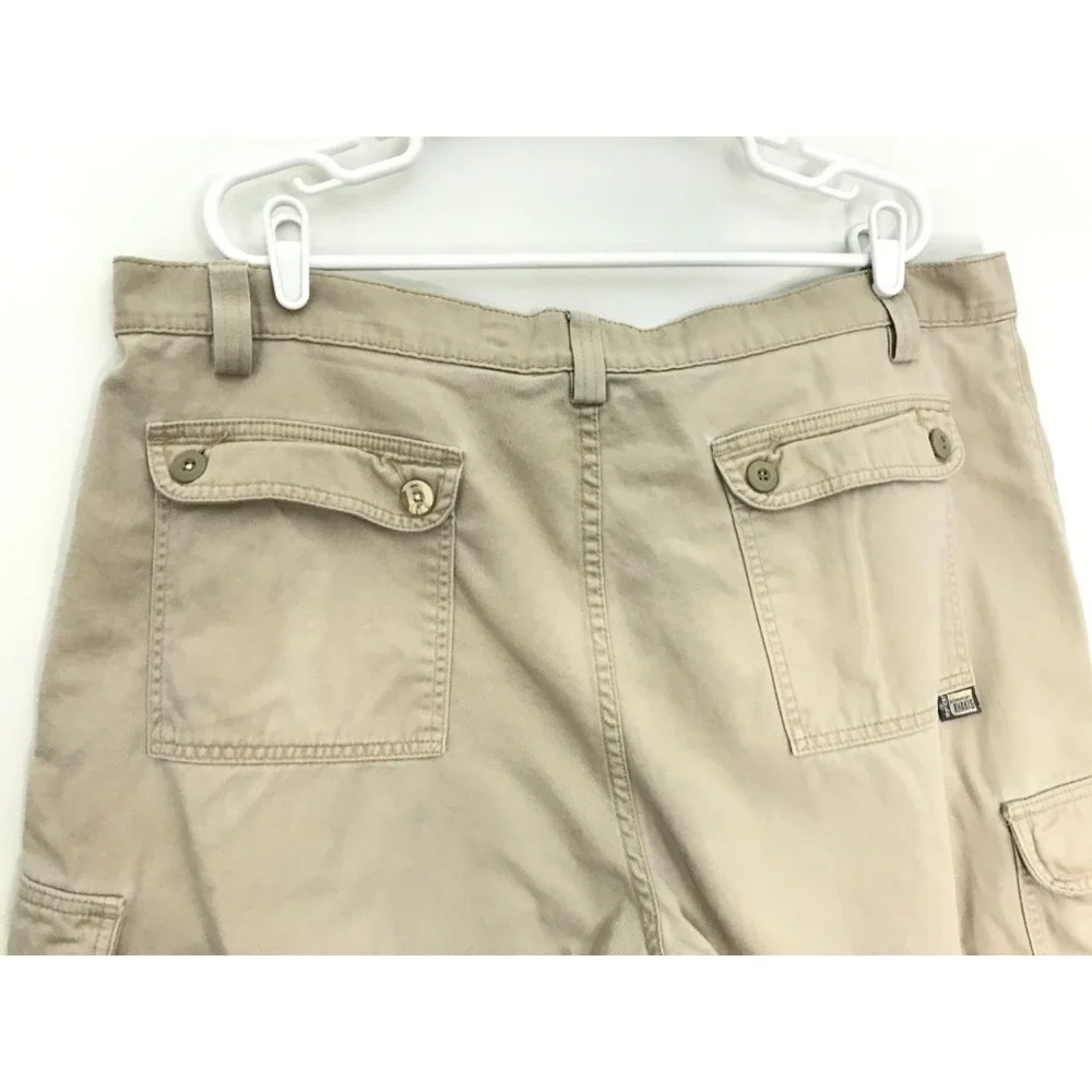 Vintage Levi's Silver Tab Cargo Shorts Men's 42 Khaki Y2K Grunge 90's Skater